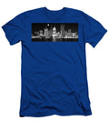 Black and White Detroit Night Frozen in Time Fine Art Photography T-Shirt