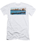 Detroit Panorama From Windsor Frozen in Time Fine Art Photography T-Shirt