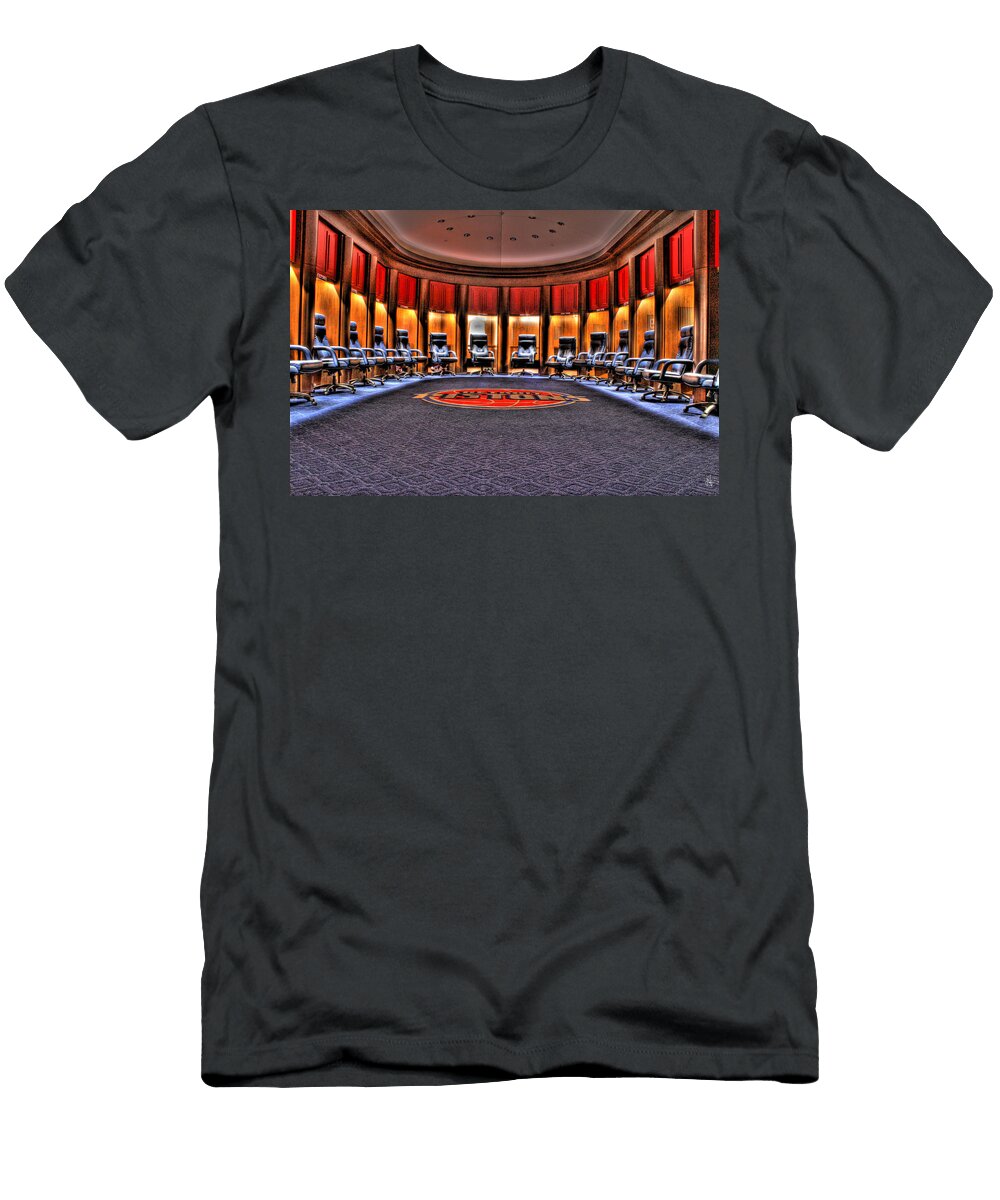 Detroit Pistons Locker Room Auburn Hills Mi B and G Art T-Shirt