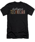 Dialysis Technician Leopard Print Funny Appreciation Jensen Cena T-Shirt