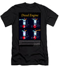 Diesel Engine Poster Russell Kightley T-Shirt