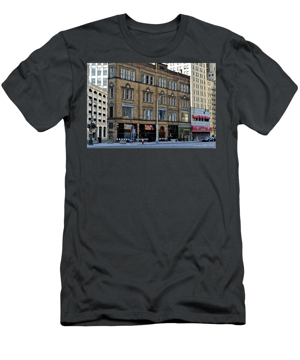 Downtown Detroit Frozen in Time Fine Art Photography T-Shirt