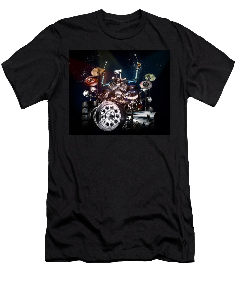 Drum Machine the Bands Engine Alessandro Della Pietra T-Shirt