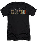 Early Childhood Educator Leopard Print Funny Appreciation Jensen Cena T-Shirt