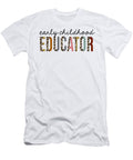 Early Childhood Educator Leopard Print Funny Jensen Cena T-Shirt