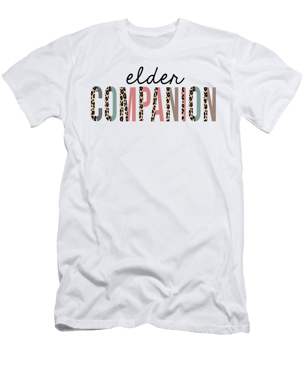 Elder Companion Leopard Print Funny Jensen Cena T-Shirt