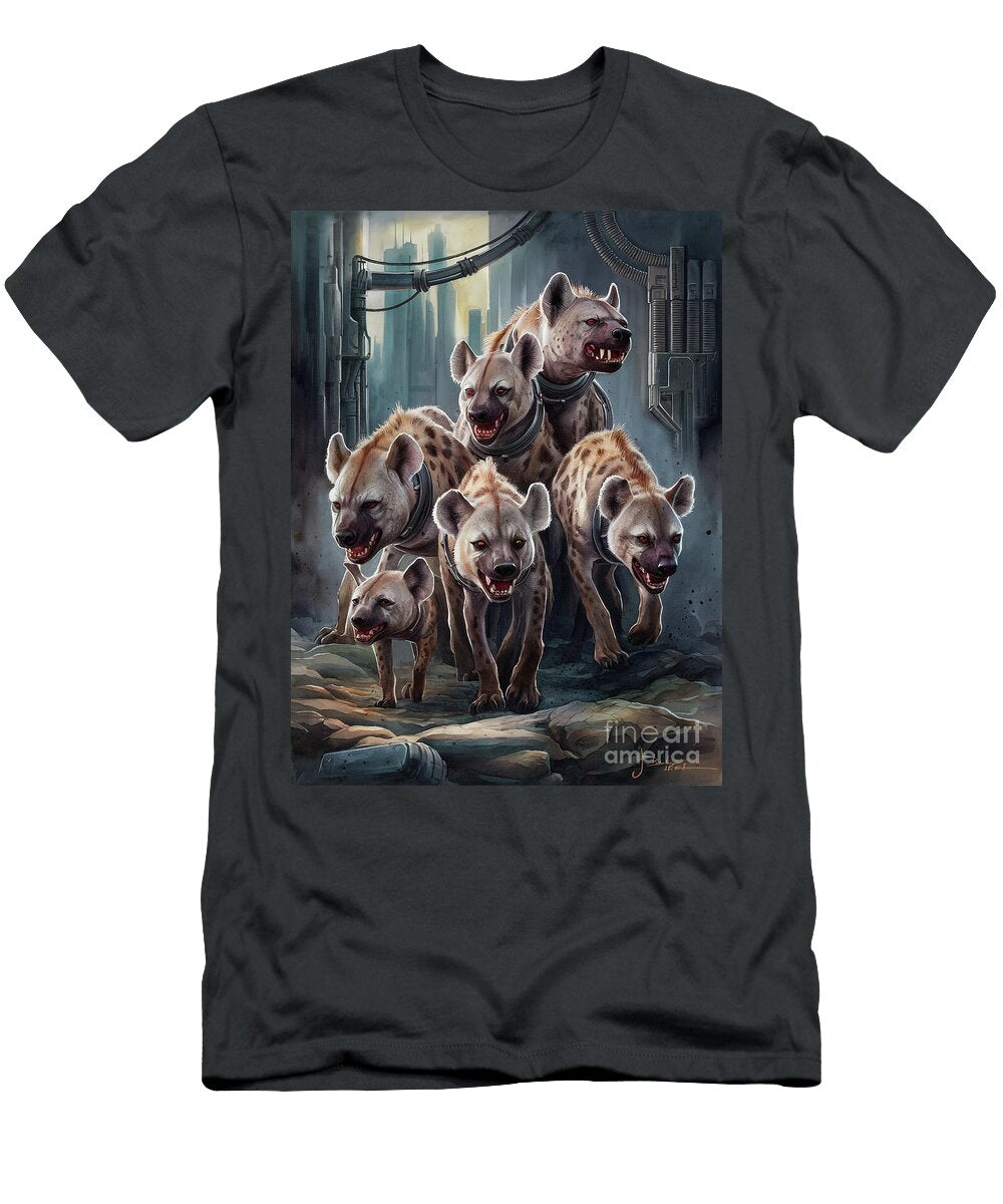 Hyenas Wild Animal Adrien Efren T-Shirt