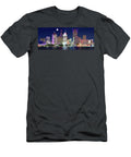 Motor City Night with Full Moon Frozen in Time Fine Art Photography T-Shirt