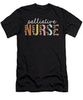 Palliative Nurse Colorful Leopard Print Funny Jensen Cena T-Shirt