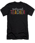 Technical Teacher Life Leopard Educator Appreciation Jensen Cena T-Shirt