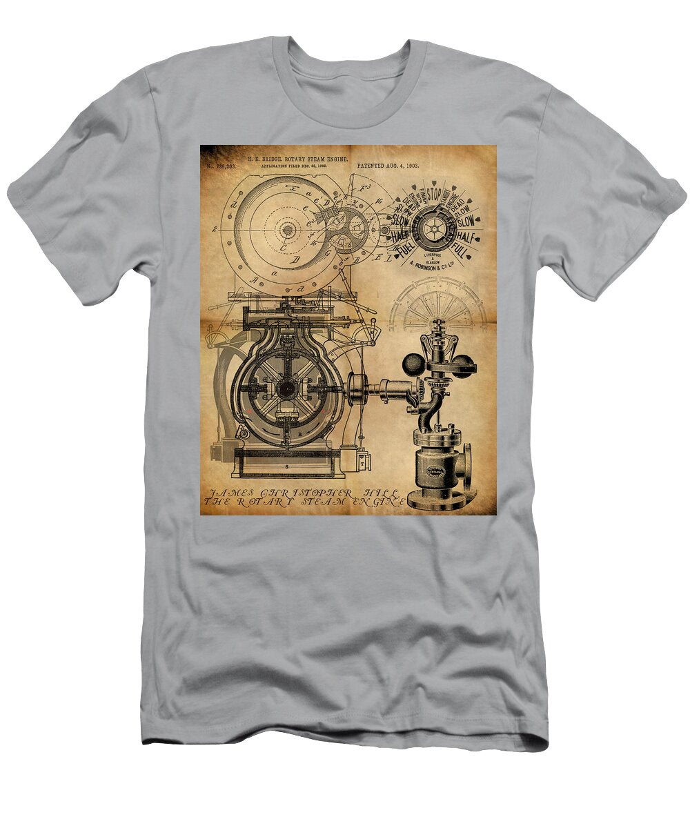 The Rotary Engine James Christopher Hill T-Shirt