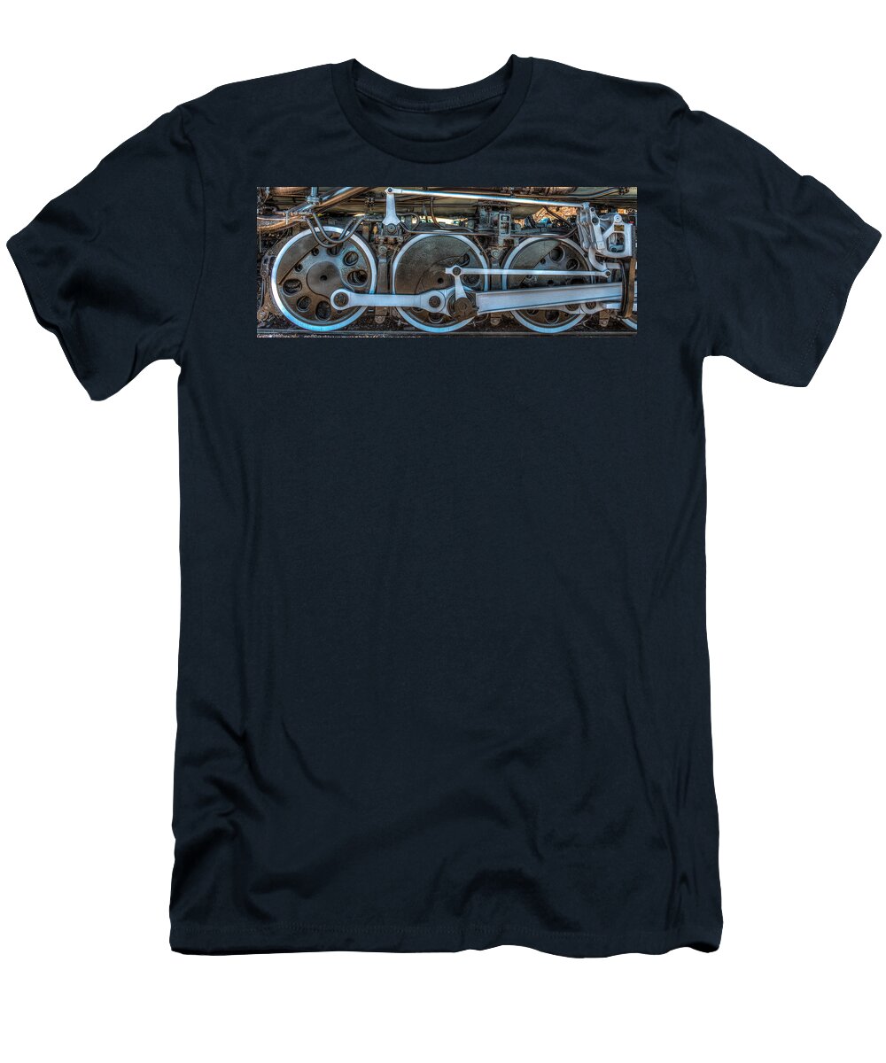 Train Wheels Paul Freidlund T-Shirt